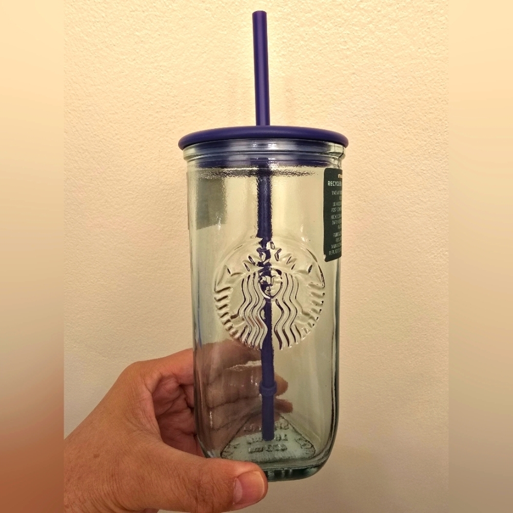 NWT Starbucks 2025 Halloween LATAM Release Recycled Glass 16 Oz